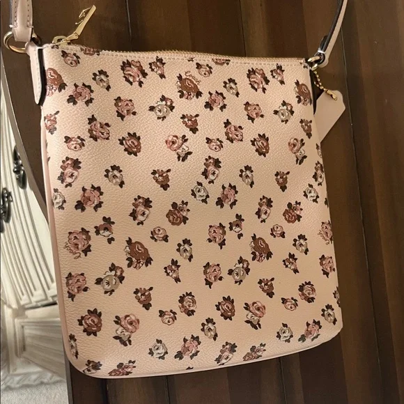 Coach Blush Floral Crossbody Bag - Picture 4 of 4